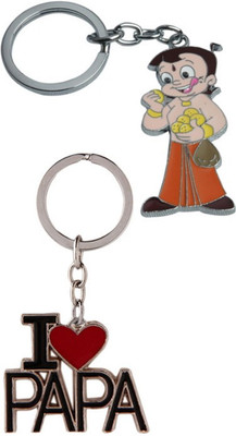 

Alexus Chotabheem And Papa Key Chain(Silver)