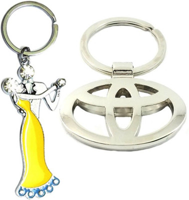 

Alexus Couple B And Toyota Key Chain(Silver)