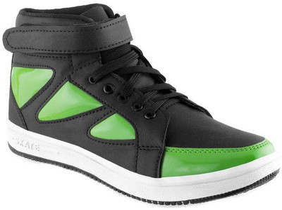 

Clerk Boys Velcro Casual Boots(Light Green