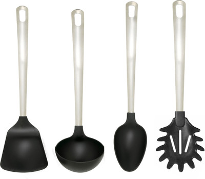 

Jubilant Lifestyle JL147_4pcSTEELBlackCOMBO_9_2346 4pcSTEELBlackCOMBO_9_2346 Steel, Black Kitchen Tool Set(Steel, Black)