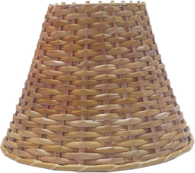

RDC 8" Round Cane Hanging - B22 Holder Ring Size Hanging Lights (Pendant Lights) Lamp Shade(Bamboo)