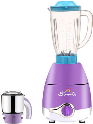 

Su-mix ABS Plastic LPMA17_281 1000 W Juicer Mixer Grinder(Lavender, 2 Jars)