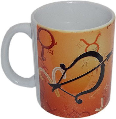 

Zodiac Sign Sagittarus Gift Fusion Ceramic Mug(250 ml), Multicolor