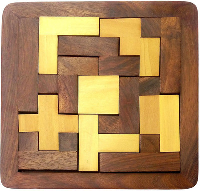 

Craftspoint Wood Jigsaw Puzzle - Wooden Toys for Kids - Travel Games for Families - Unique Gifts for Children(13 Pieces)
