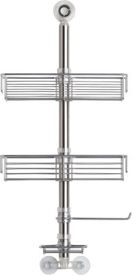 

Interdesign Forma Metal Shower Caddy Stainless Steel Wall Shelf(Number of Shelves - 3, Steel)