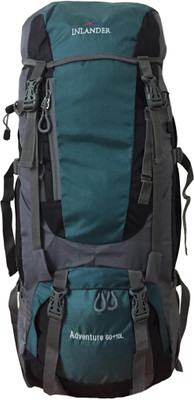 

Inlander 1004 Sea Green Backpack(Green, Rucksack), Black;green;grey