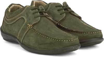 

Woodland Corporate Casuals For Men(Green