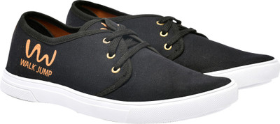 

Walk Jump black canvas shoes,casuals,outdoors,party wear,new trend Sneakers For Men(Multicolor