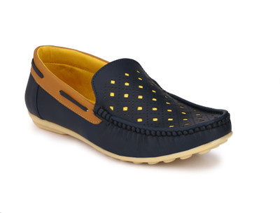 

MRAP NAVY-203 Loafers For Men(Navy