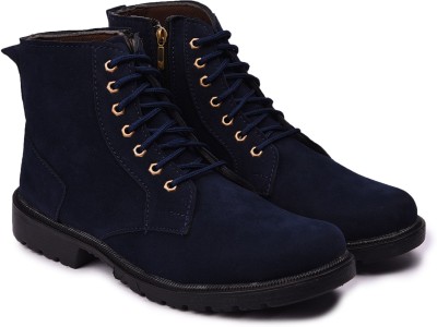 

Andrew Scott Men's Blue Boots For Men(Blue