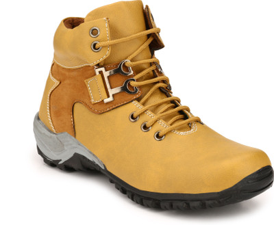 

RM Shoppers 501-TANBOOTS Boots For Men(Tan