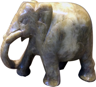 

VRS Decorative Showpiece - 15 cm(Marble, Green)