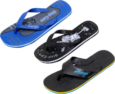 

Indistar Flip Flops, Black step:blue/grey::black