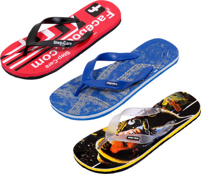 

Indistar Flip Flops, Printed blk:printed red::printed blue