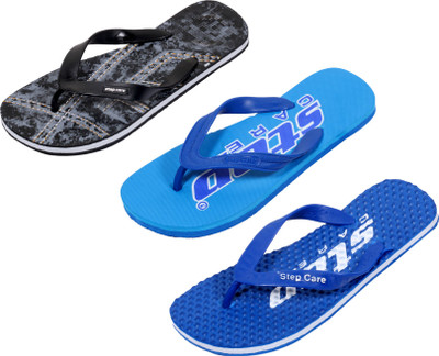 

Indistar Flip Flops, Dotted blue:printed black::blue