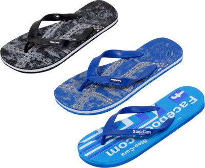 

Indistar Flip Flops, Fb blue:printed blue::printed black