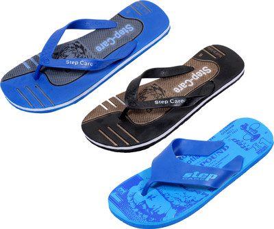 

Indistar Flip Flops, Printed blue:brown::blue/grey
