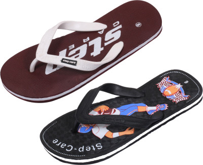 

Indistar Flip Flops, Brown step::black