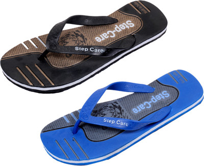 

Indistar Flip Flops, Brown::blue/grey