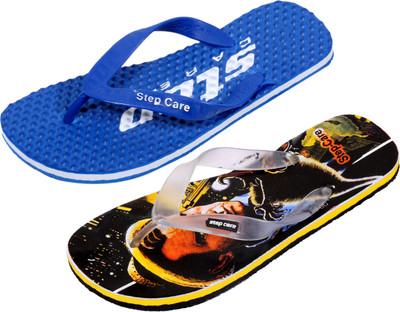 

Indistar Flip Flops, Dotted blue::printed blk