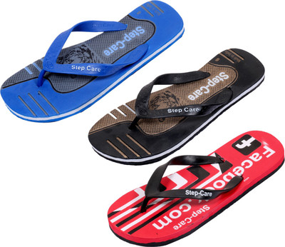 

Indistar Flip Flops, Printed red:brown::blue/grey