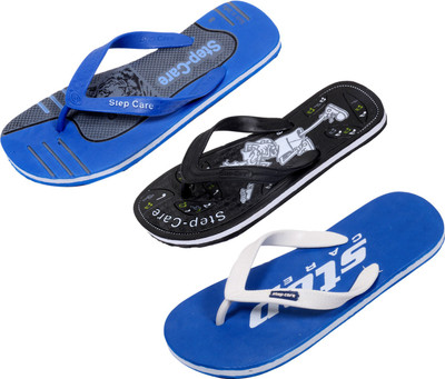 

Indistar Flip Flops, Plain blue:blue/grey::black