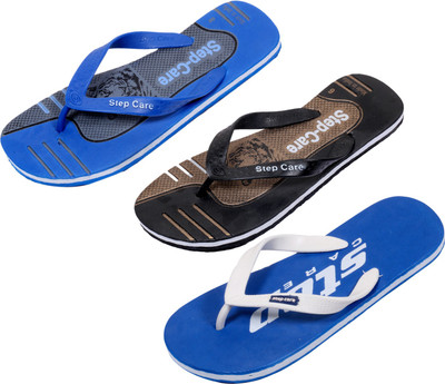 

Indistar Flip Flops, Plain blue:brown::blue/grey