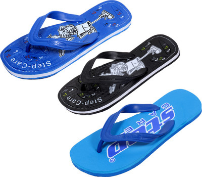 

Indistar Flip Flops, Blue:black::blue