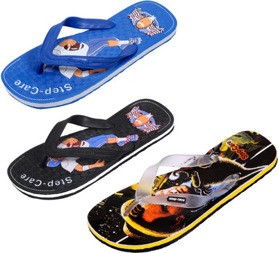 

Indistar Flip Flops, Printed blk:black::blue