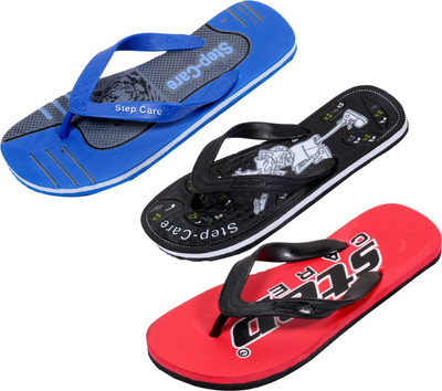 

Indistar Flip Flops, Red:blue/grey::black