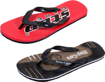 

Indistar Flip Flops, Red::brown
