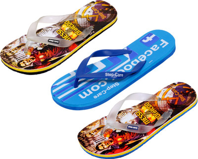 

Indistar Flip Flops, Yellow printed:printed yellow::fb blue