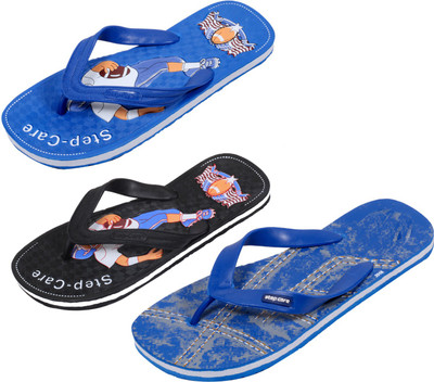 

Indistar Flip Flops, Printed blue:black::blue