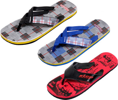 

Indistar Flip Flops, Printed red:blue check::white check