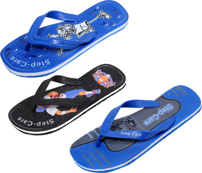 

Indistar Flip Flops, Blue/grey:blue::black
