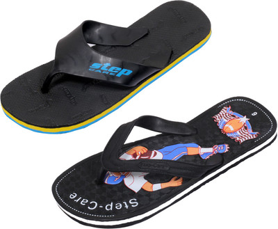 Indistar Flip Flops, Black step::black