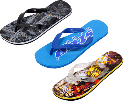 

Indistar Flip Flops, Printed yellow:printed black::blue