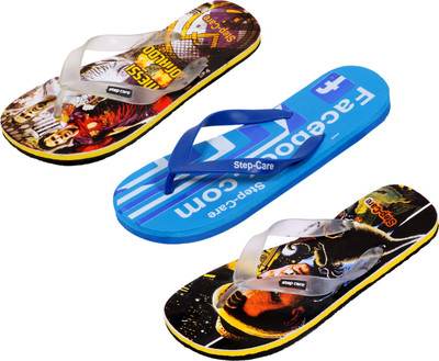 

Indistar Flip Flops, Printed blk:printed yellow::fb blue