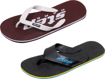 

Indistar Flip Flops, Brown step::black step