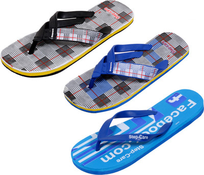 

Indistar Flip Flops, Fb blue:blue check::white check