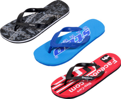 

Indistar Flip Flops, Printed red:printed black::blue
