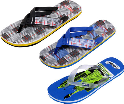 

Indistar Flip Flops, Ifel blue:blue check::white check