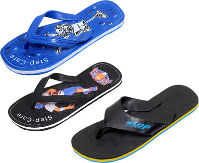 

Indistar Flip Flops, Black step:blue::black