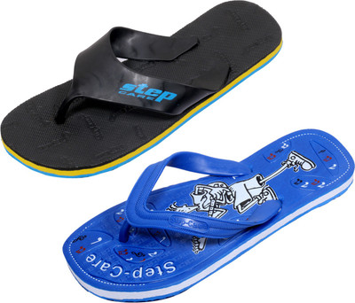 

Indistar Flip Flops, Black step::blue