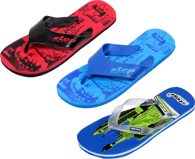 

Indistar Flip Flops, Ifel blue:printed blue::printed red
