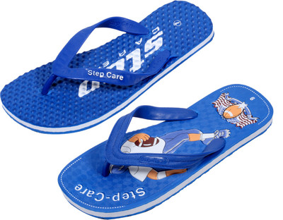 

Indistar Flip Flops, Dotted blue::blue