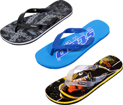 

Indistar Flip Flops, Printed blk:printed black::blue
