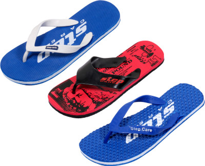 

Indistar Flip Flops, Dotted blue:printed red::plain blue