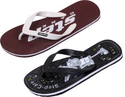 

Indistar Flip Flops, Brown step::black