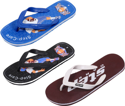 

Indistar Flip Flops, Brown step:black::blue